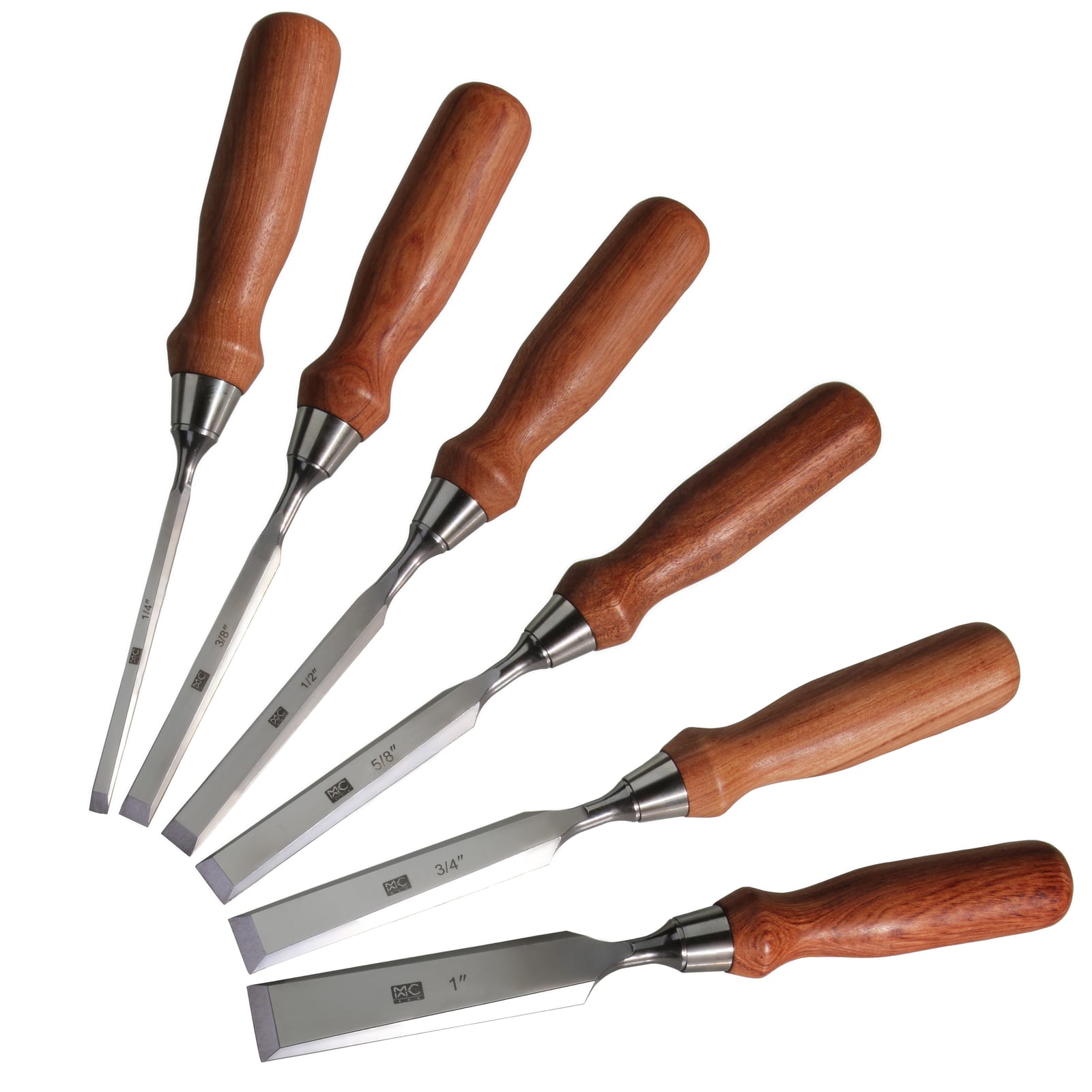 Premium Bevel Edge Wood Chisel Set